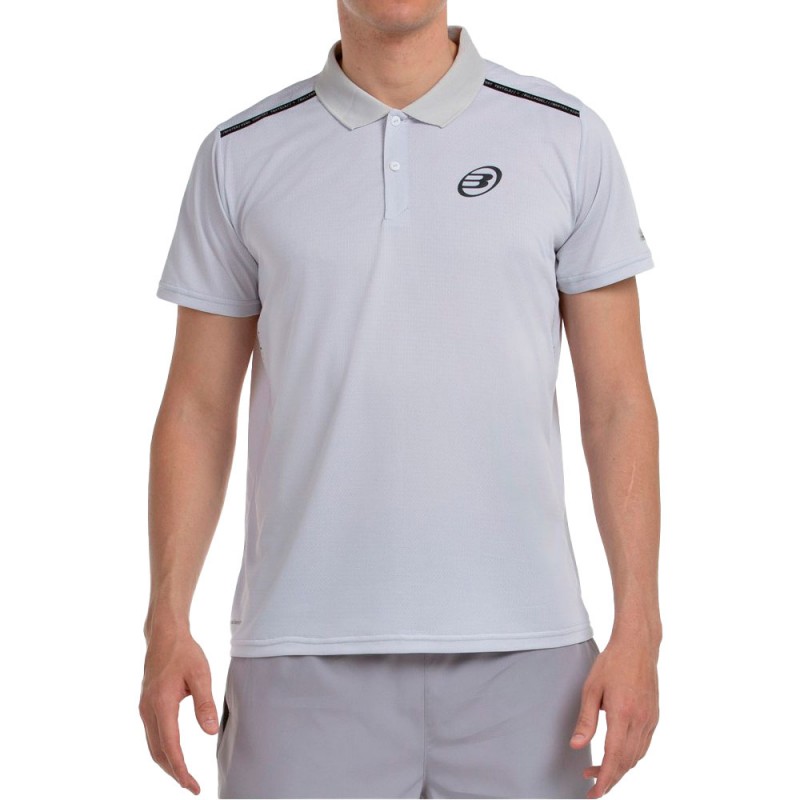 Bullpadel Mirac grijze polo Bullpadel Mirac grijze polo