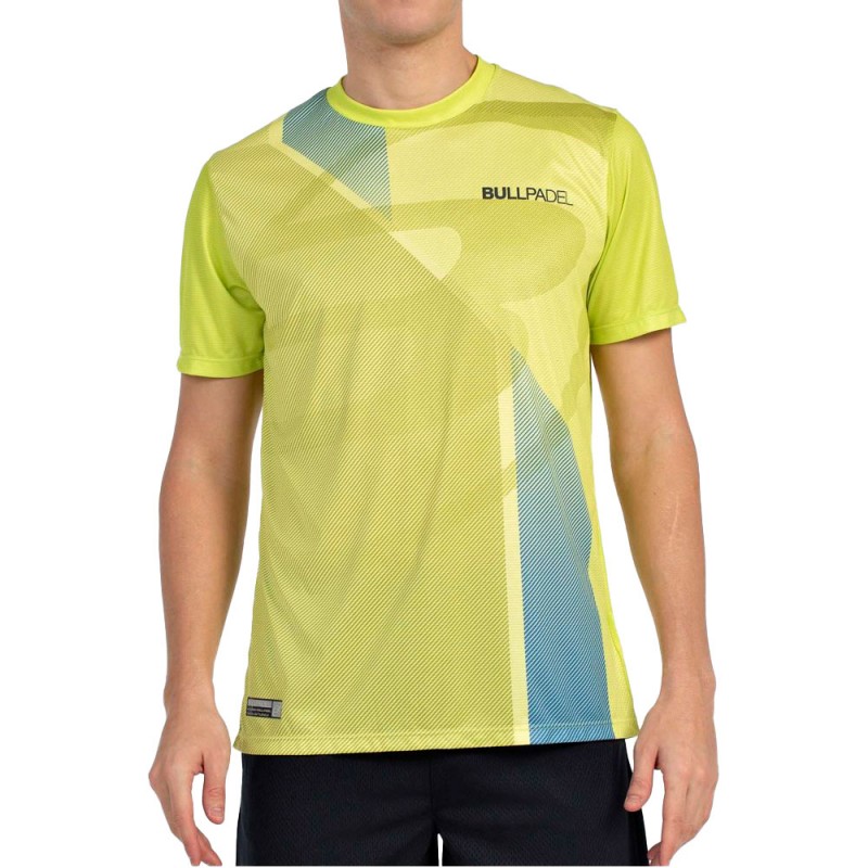 Bullpadel Brumo limoen T-shirt Bullpadel Brumo limoen T-shirt