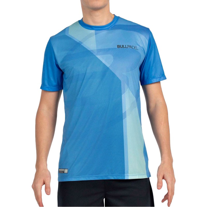 Bullpadel Brumo blauw T-shirt Bullpadel Brumo blauw T-shirt