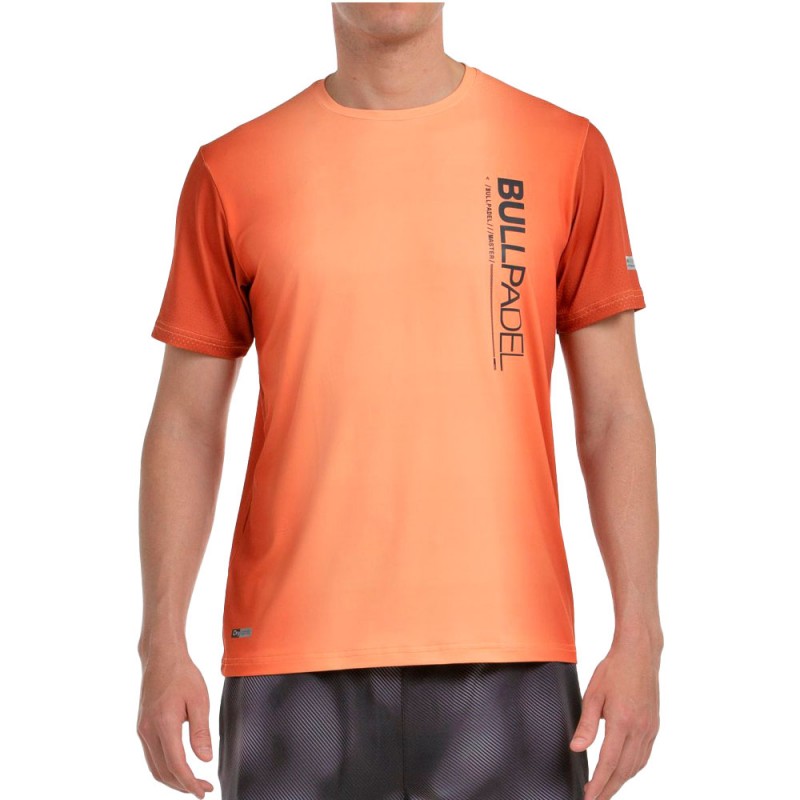 Camiseta Bullpadel Muros naranja