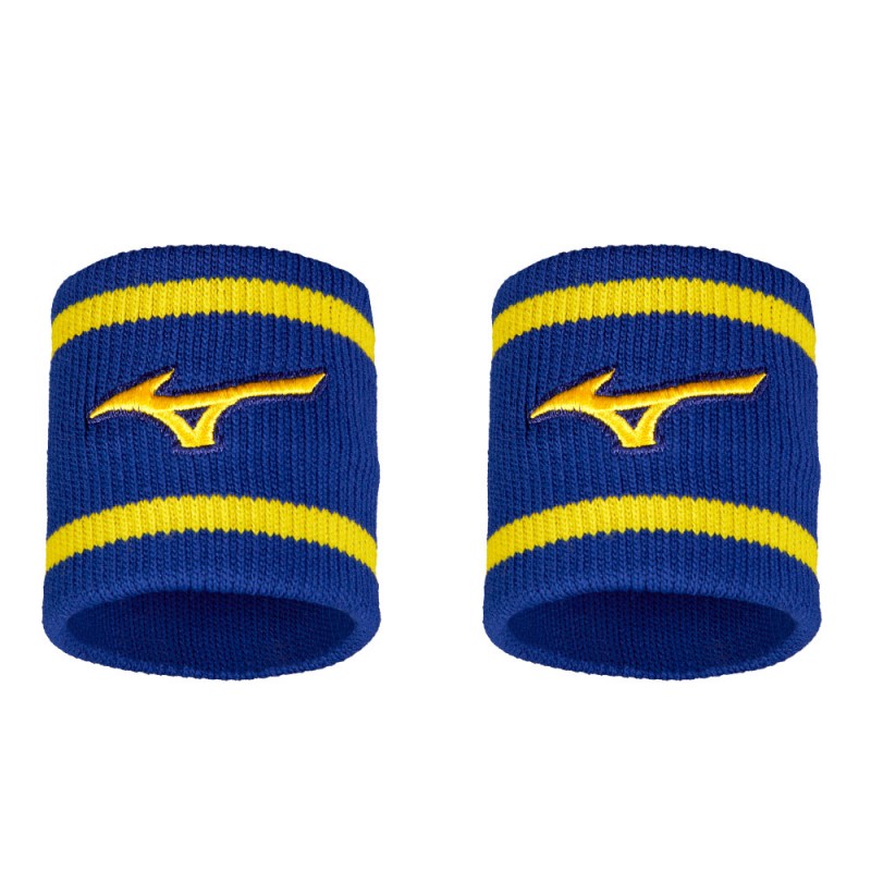 Mizuno polsbandjes Short W/Line blauwe Mizuno polsbandjes Short W/Line blauwe