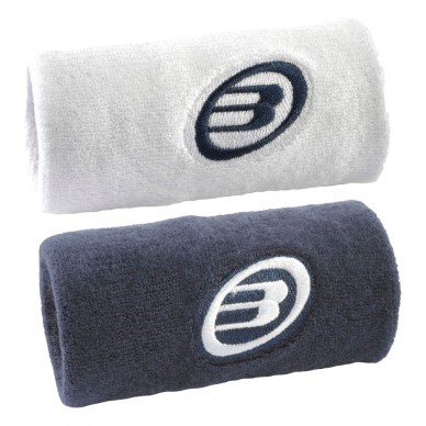 Bullpadel Polsbandjes BPMU252 wit marineblauw