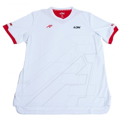 Lok Pikes A1Padel wit T-shirt