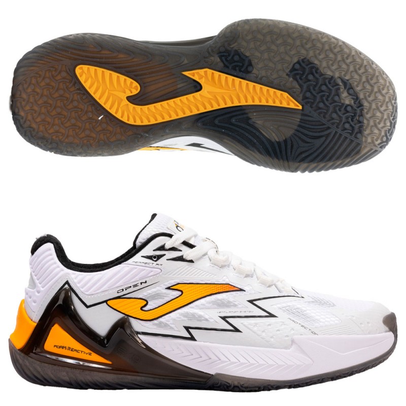 Joma Open Mannen 2532 white orange heren 2025 Joma Open Mannen 2532 white orange heren 2025