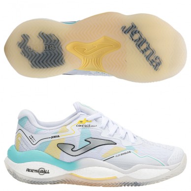 Joma Smash Lady 2532 white blue dames 2025
