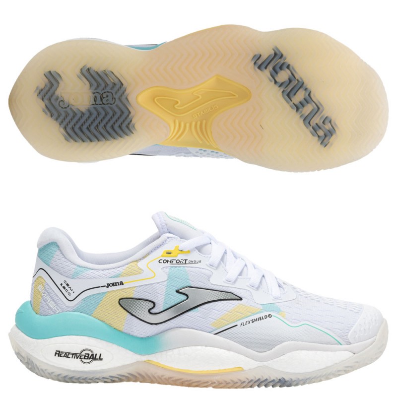 Joma Smash Lady 2532 white blue dames 2025 Joma Smash Lady 2532 white blue dames 2025