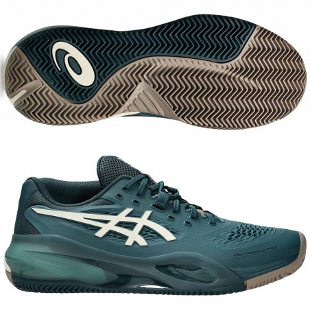 Asics Gel Resolution X Clay groene 2025 | Maximale grip en