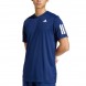 Adidas Club 3STR donkerblauw T-shirt