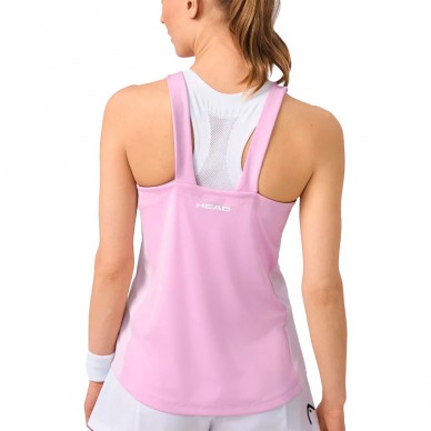 Head Spirit Tank Top print roze t-shirt