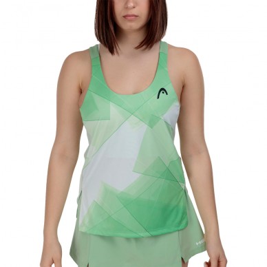 Head Spirit Tank Top print groen T-shirt