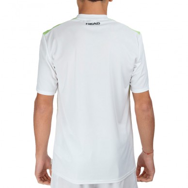 Head Topspin witte limoen t-shirt