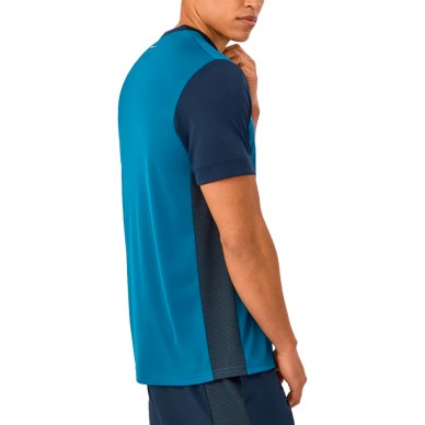 Head Slice teal blauw t-shirt