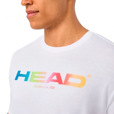 Head Rainbow witte T-shirt