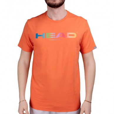Head Rainbow oranje t-shirt
