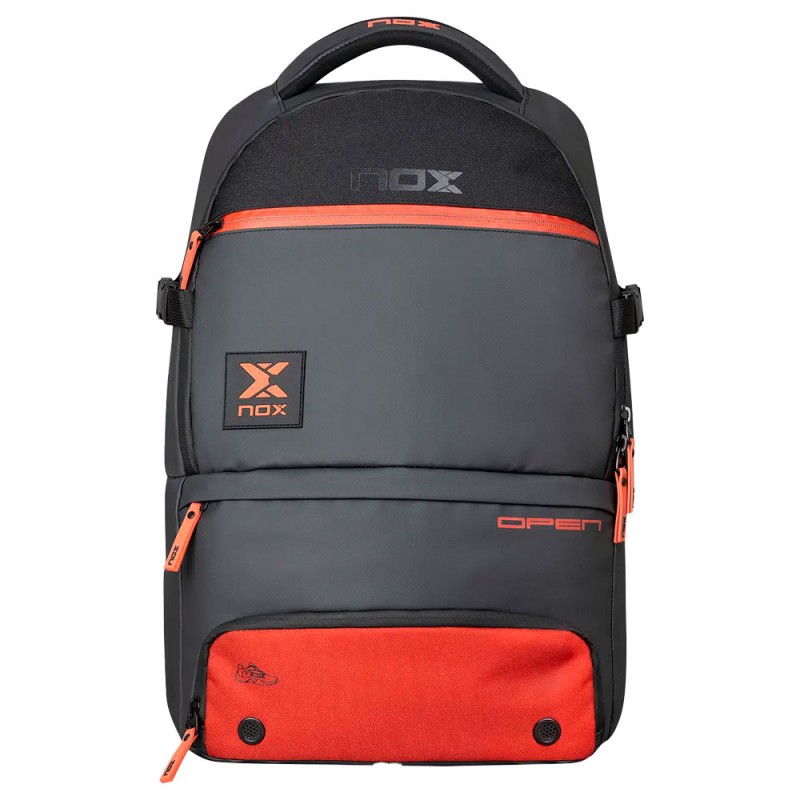 Nox backpack Luxury Open Series rode zwarte
