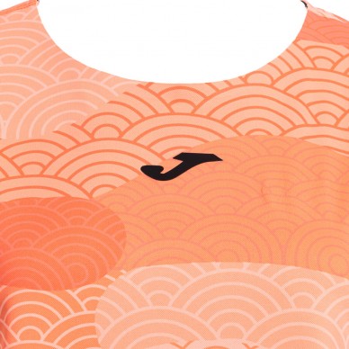 Joma Challenger Woman print oranje t-shirt