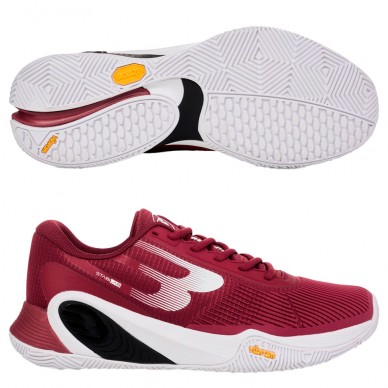 Bullpadel Vertex Vibram 25I maroon heren 2025