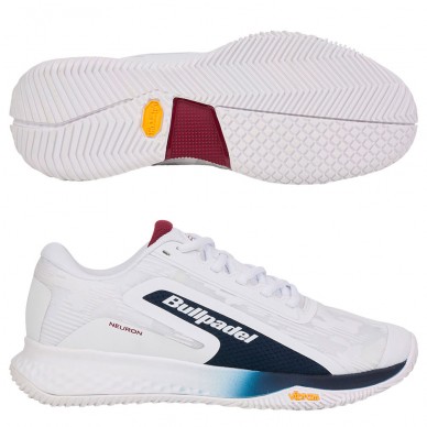 Bullpadel Neuron Vibram burdeos white heren 2025