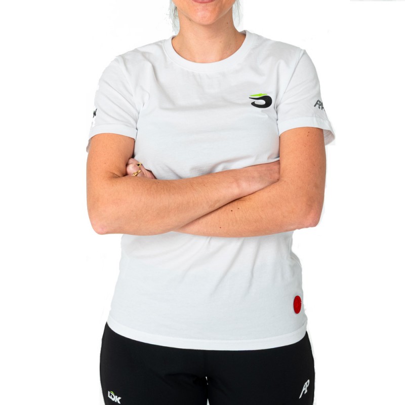 Lok Glacier Woman A1Padel wit T-shirt Lok Glacier Woman A1Padel wit T-shirt