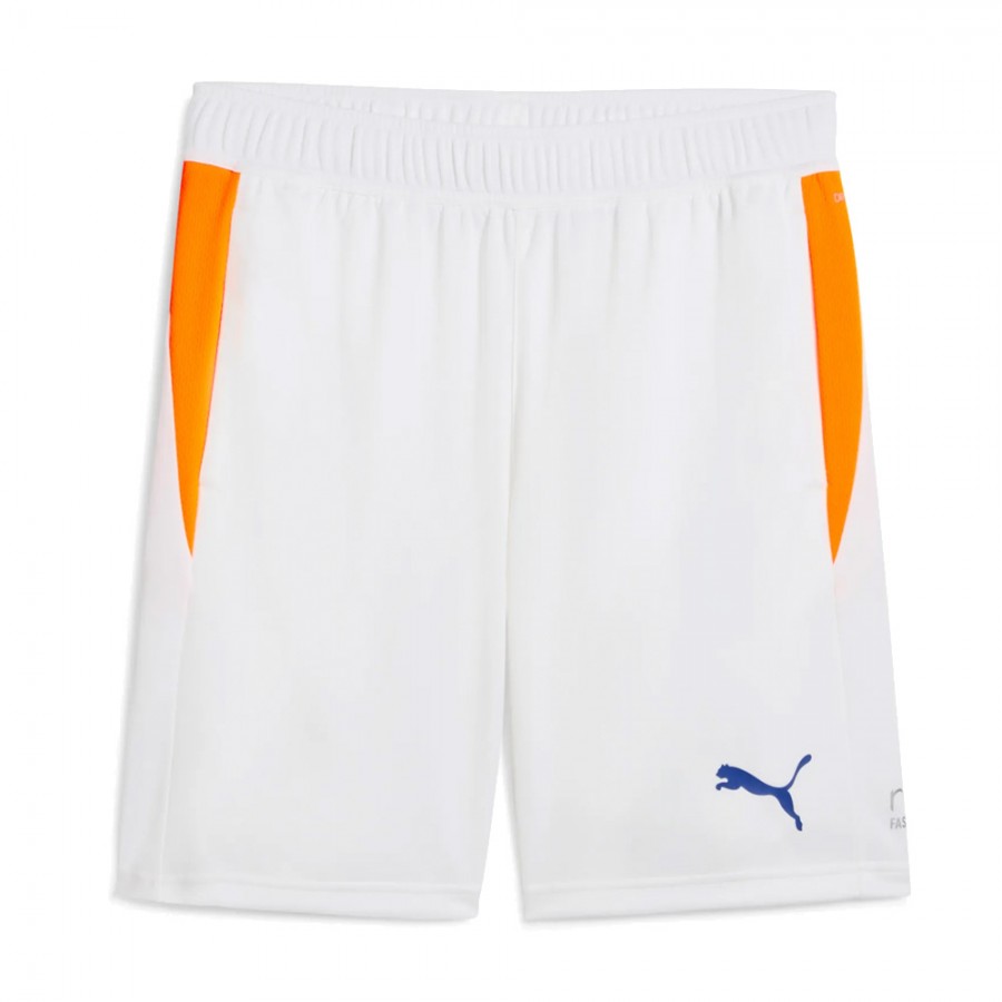 Puma Short Padel Training Individual Wit/Oranje