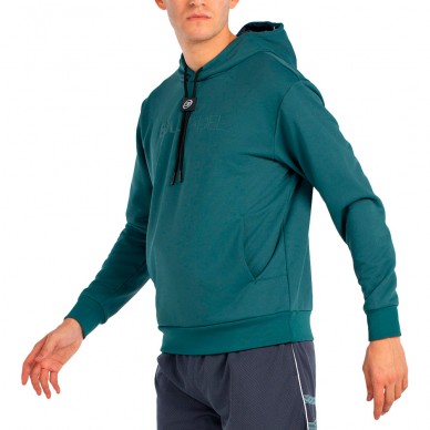 Bullpadel Binee donker groene sweatshirt