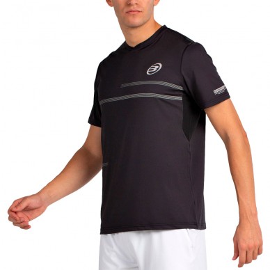 Bullpadel Montuno zwart T-shirt
