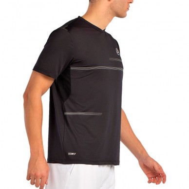 Bullpadel Montuno zwart T-shirt