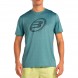 Bullpadel Lande blauwgroen gemêleerd T-Shirt