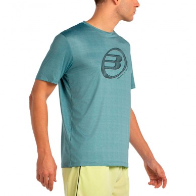Bullpadel Lande blauwgroen gemêleerd T-Shirt