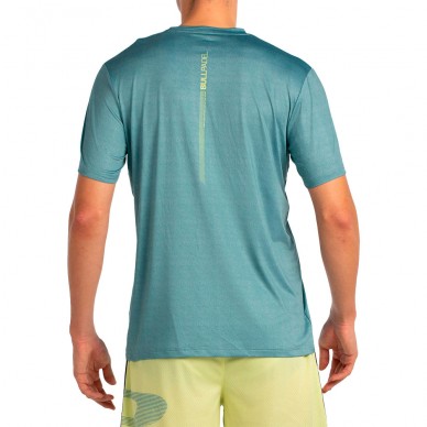 Bullpadel Lande blauwgroen gemêleerd T-Shirt