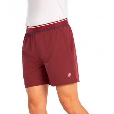 Bullpadel Alu wijnrood short