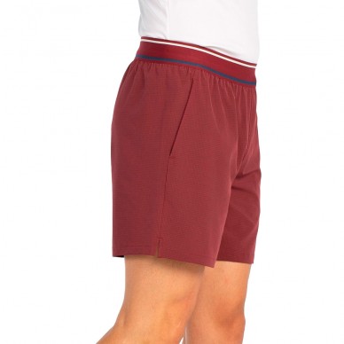 Bullpadel Alu wijnrood short