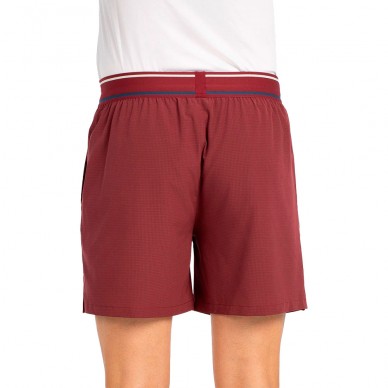 Bullpadel Alu wijnrood short