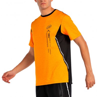 Bullpadel Becerre oranje tweekleurig T-shirt