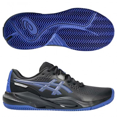 Asics Gel Challenger 15 Clay black dark cobalt heren 2025