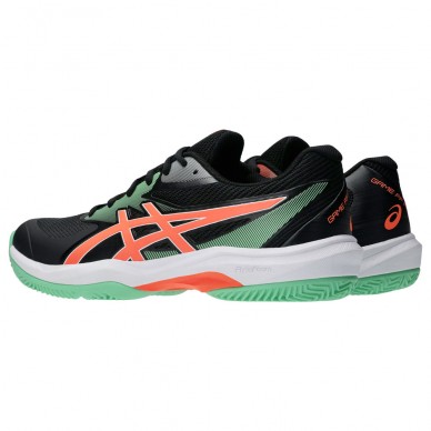 Asics Game FF Padel black vivid coral heren 2025