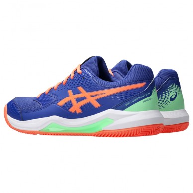 Asics Gel Dedicate 8 Padel dark cobalt vivid coral heren 2025