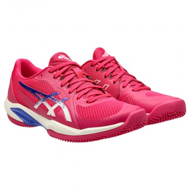 Asics Solution Swift FF2 Clay bright rose dark cobalt dames 2025