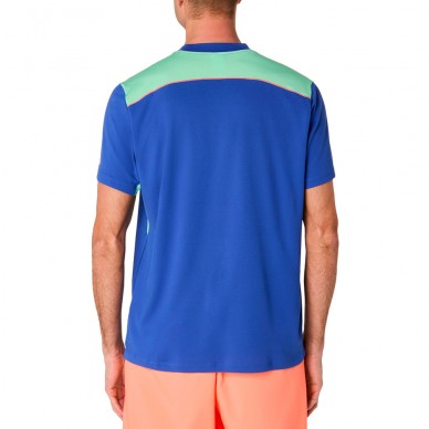 Asics Padel Court SS Top blauw T-shirt