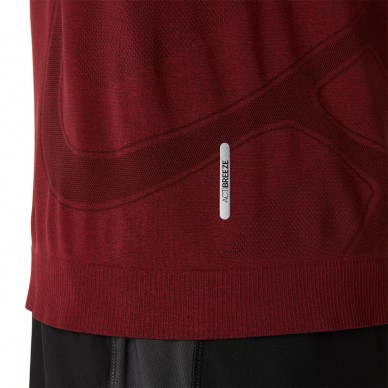 Asics Seamless SS Top rood T-shirt