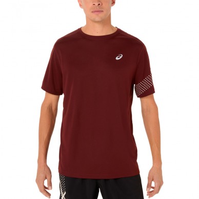 Asics Icon SS Top rood T-shirt