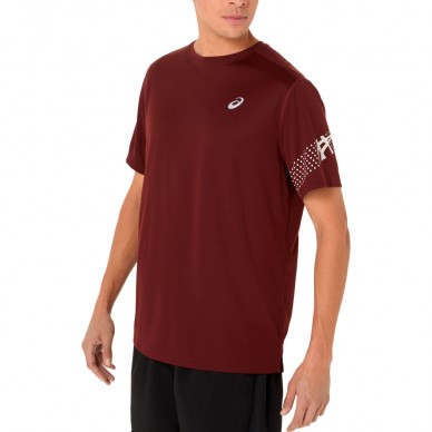 Asics Icon SS Top rood T-shirt