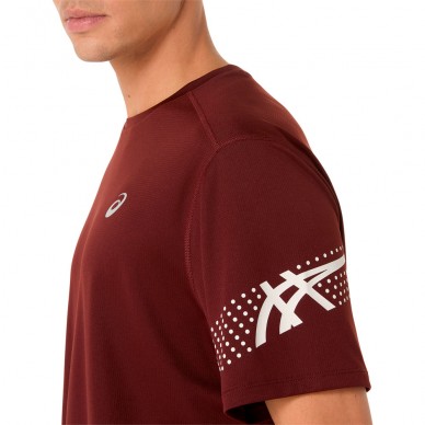 Asics Icon SS Top rood T-shirt