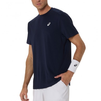Asics Court SS Top marineblauw T-shirt