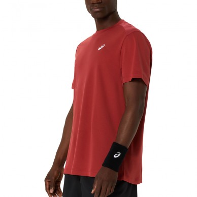 Asics Court SS Top rood t-shirt