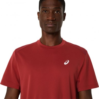 Asics Court SS Top rood t-shirt