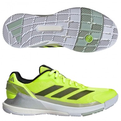 Adidas Crazyquick LS Padel M lucid lemon black heren 2025