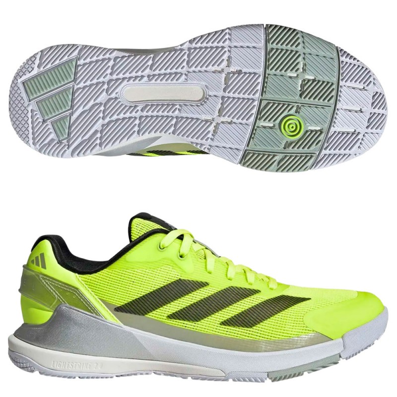 Adidas Crazyquick LS Padel M lucid lemon black heren 2025