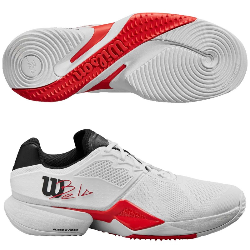 Wilson Bela Tour white red heren 2024