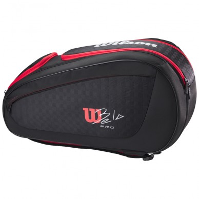 Wilson Padeltas Bela V3 zwart rood 2025